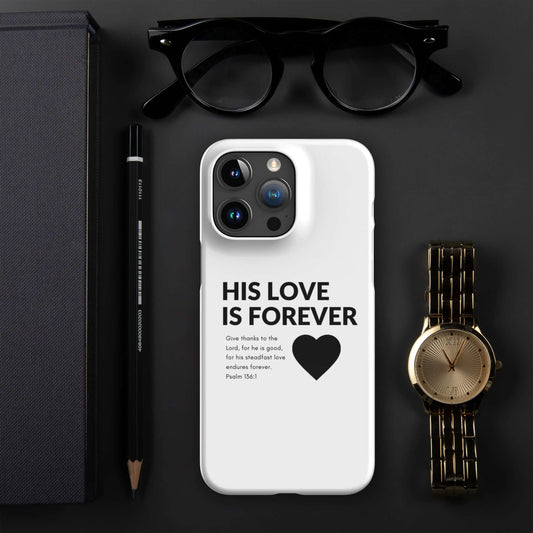 Funda clásica para iPhone® His Love Is Forever